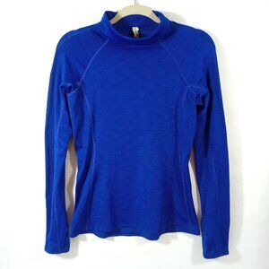 Under Armour ColdGear Long Sleeve Top Womens Small Blue